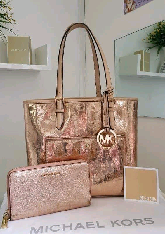 mk rose bag